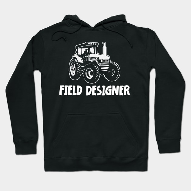 tractor boys kids cool dudes driving tractor Hoodie by jodotodesign